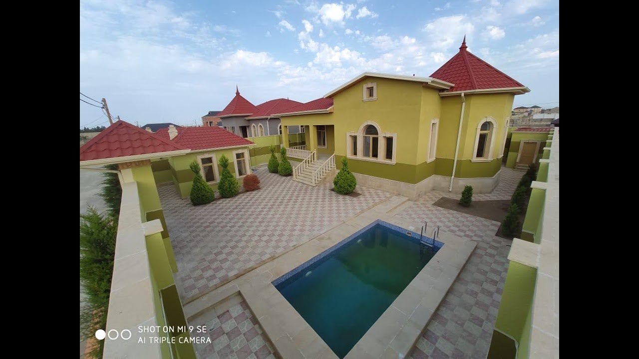 Shuvelanda (Ş&uuml;vəlanda) 6 sotda həyət evi(bağ evi) Bagim.az 195.000m