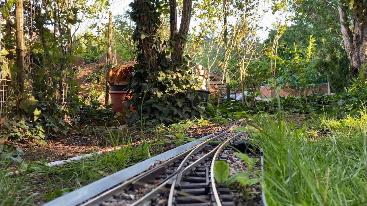 Eine Rundfahrt mit der LGB Gartenbahn