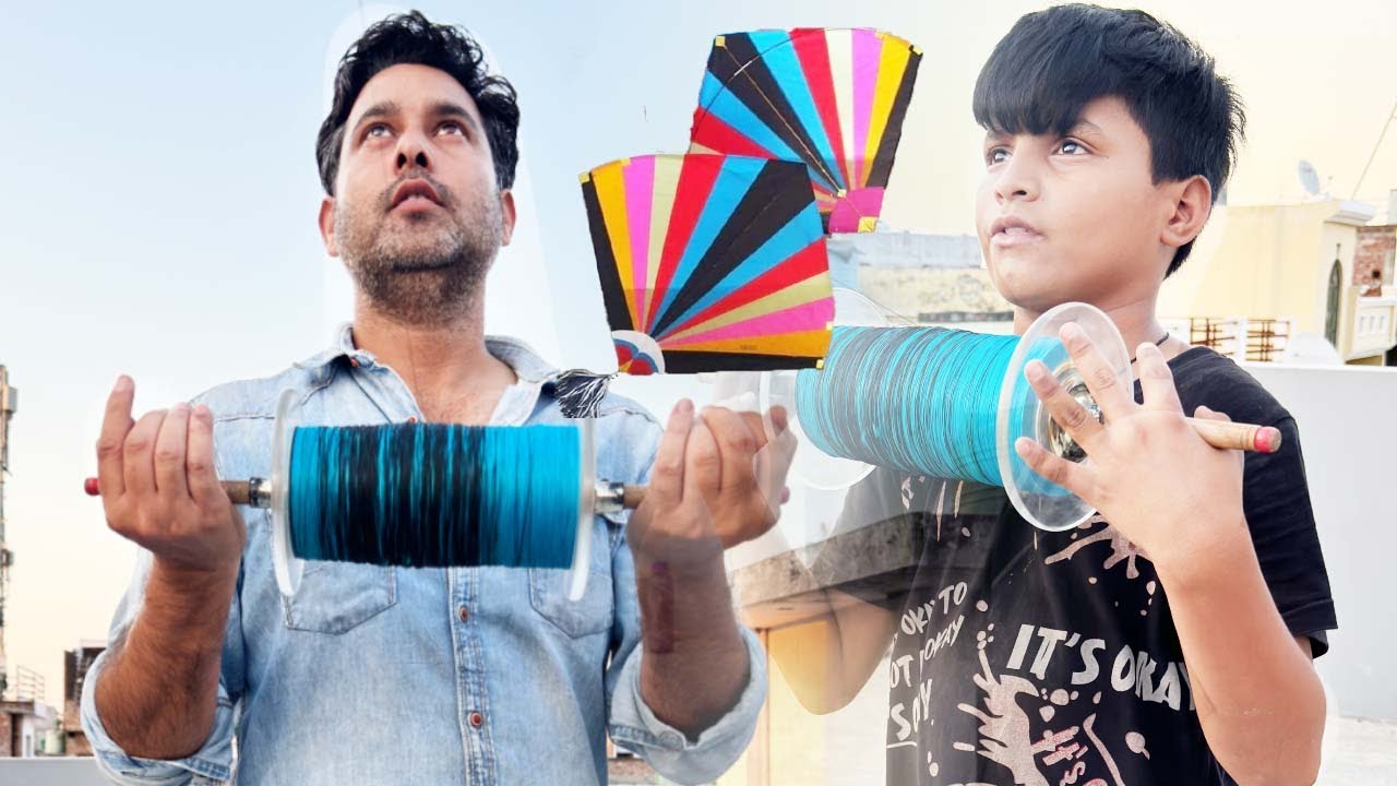 Kite Flying on Sunday | Rooftoopt Kite Flying | Kite Flying | Kites Vlog