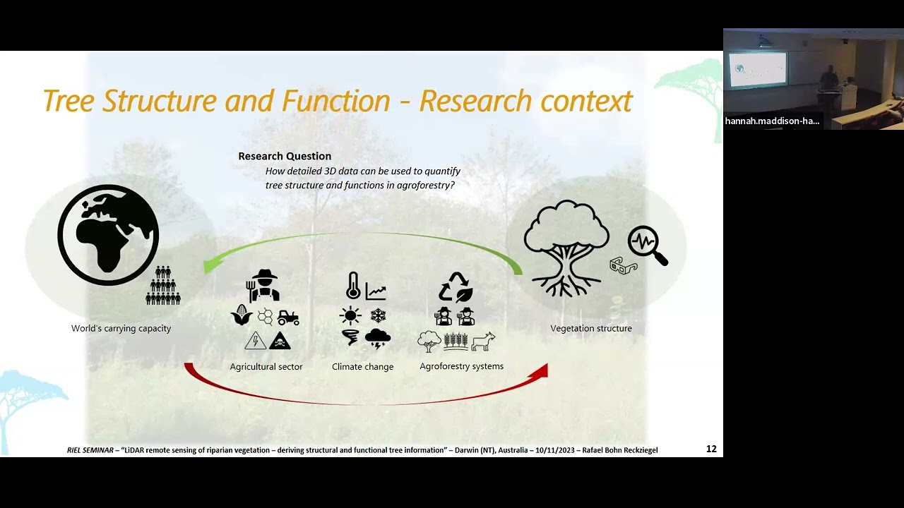 LiDAR remote sensing of riparian vegetation: Deriving structural and functional tree information