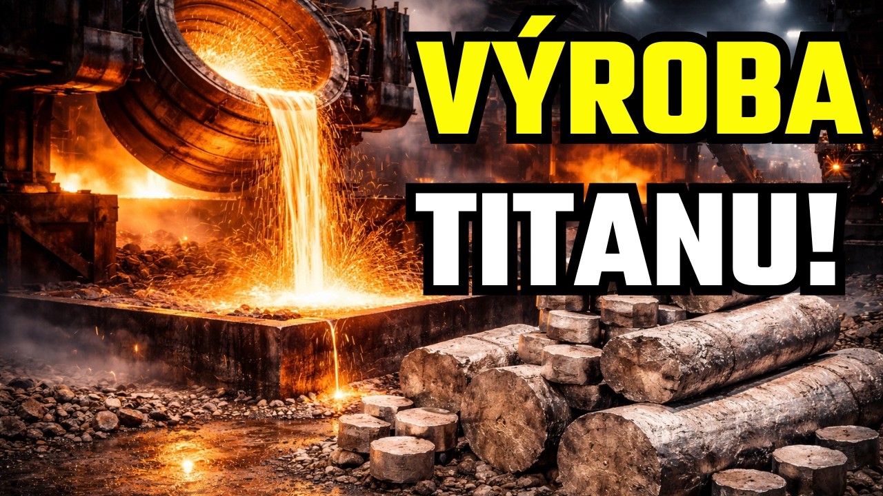 Jak se Vyrábí Titan? Výroba Titanu, Krollův Proces, Titanová Houba, Slitiny Titanu a Cena Titanu!