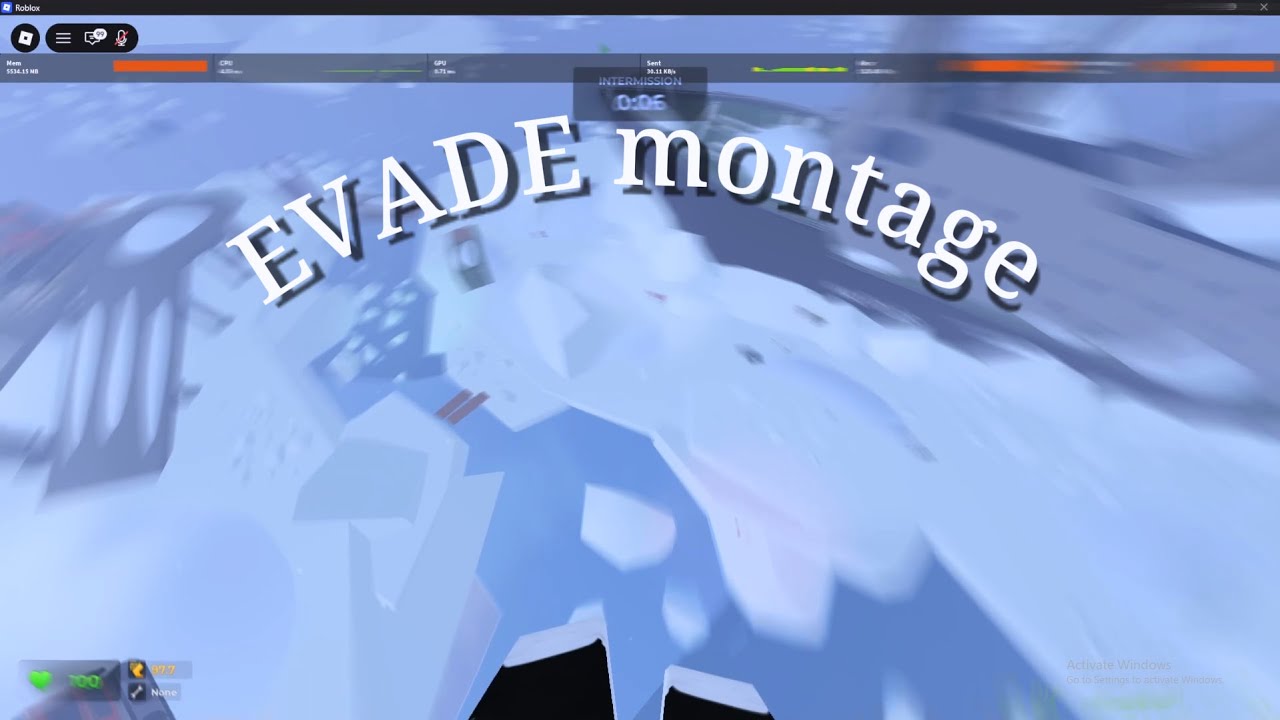 Miss this song | Roblox EVADE montage (4K)