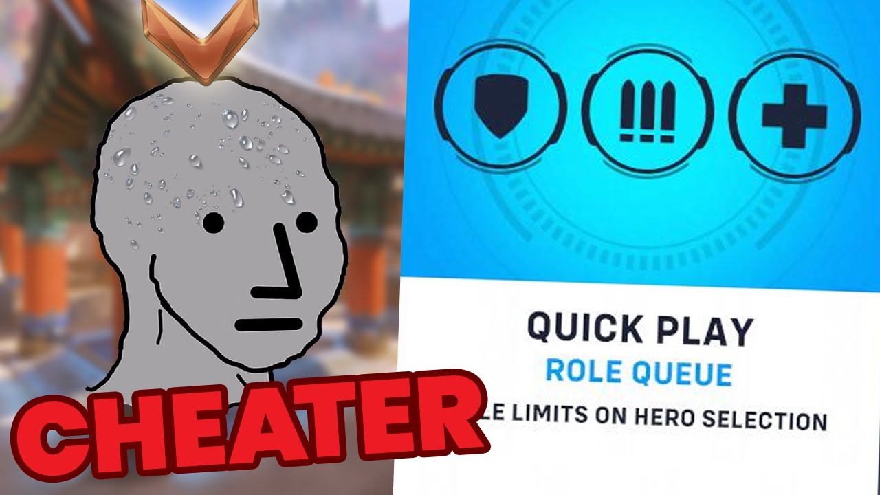 I spectated a CHEATER in a New Player Lobby in Overwatch 2 and he was STILL the WORST PLAYER