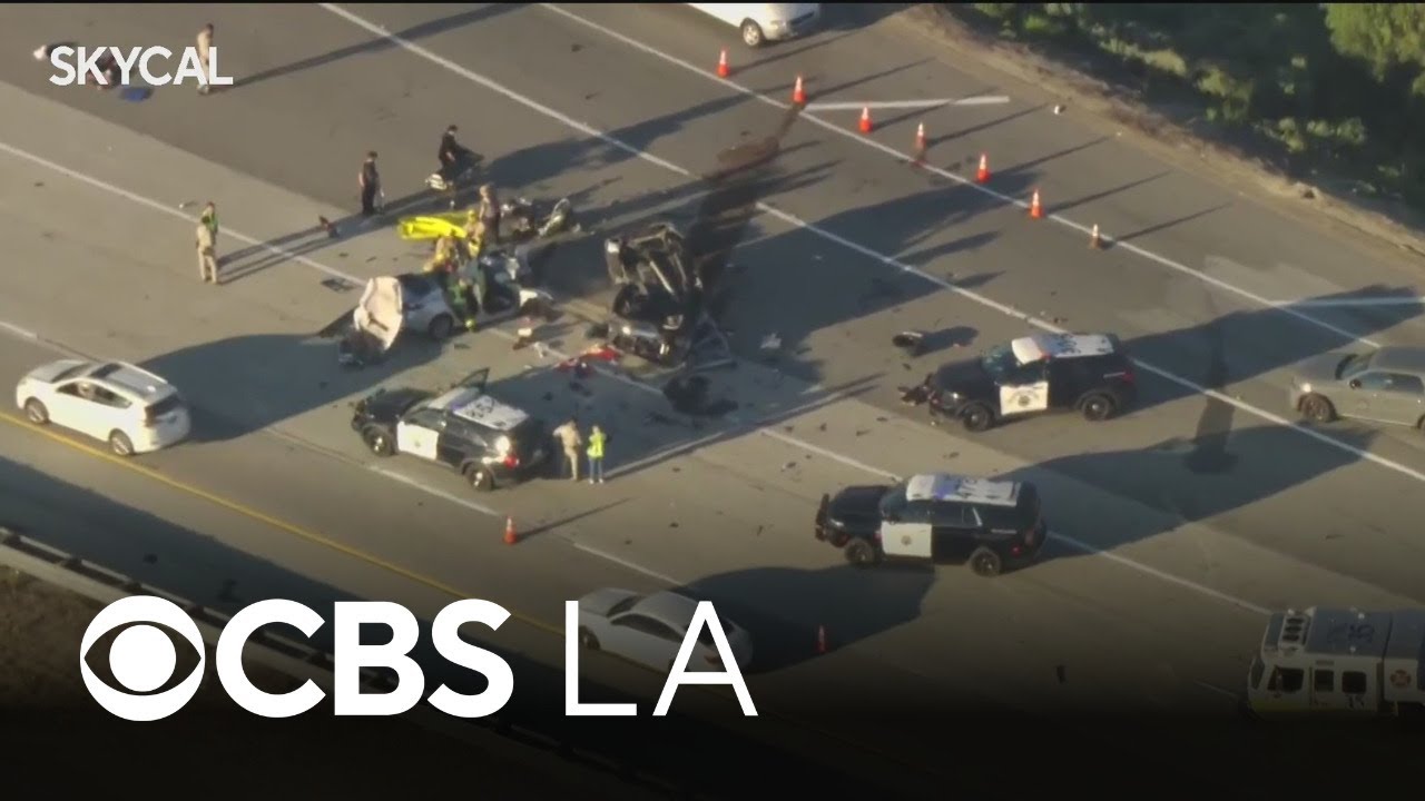2 women killed, 3 others hospitalized in head-on crash on 23 Freeway in Moorpark