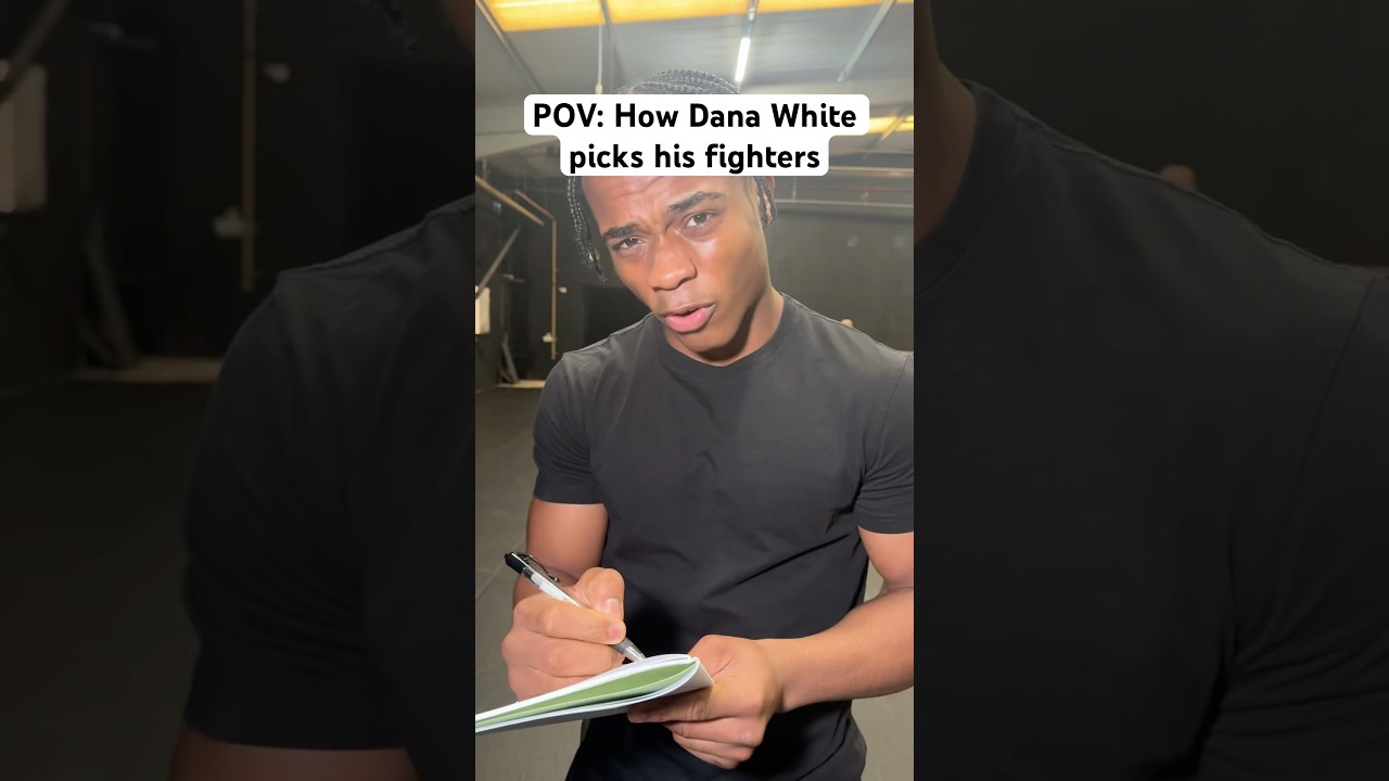 POV: How Dana White picks his fighters