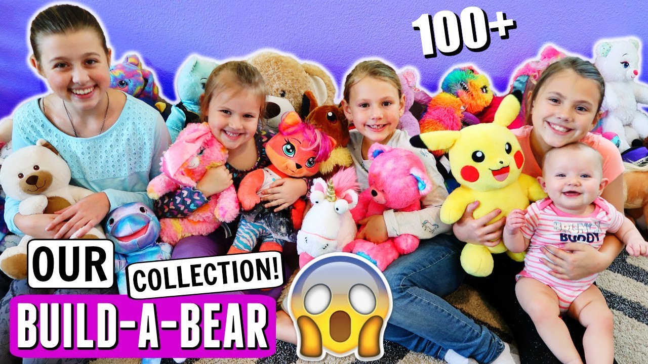 OUR HUGE BUILD A BEAR WORKSHOP COLLECTION! THE WEISS LIFE