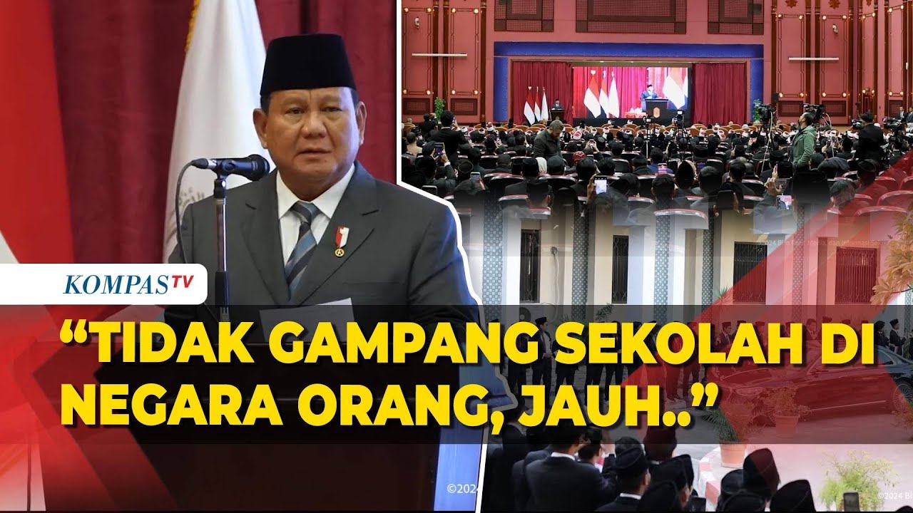 [FULL] Sambutan Presiden Prabowo Depan Mahasiswa Indonesia di Universitas Al-Azhar Mesir