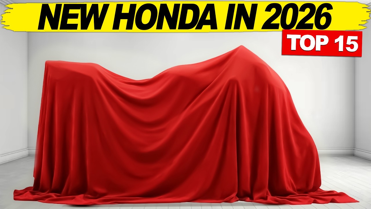 15 New & Updated Honda Motorcycles For 2026!