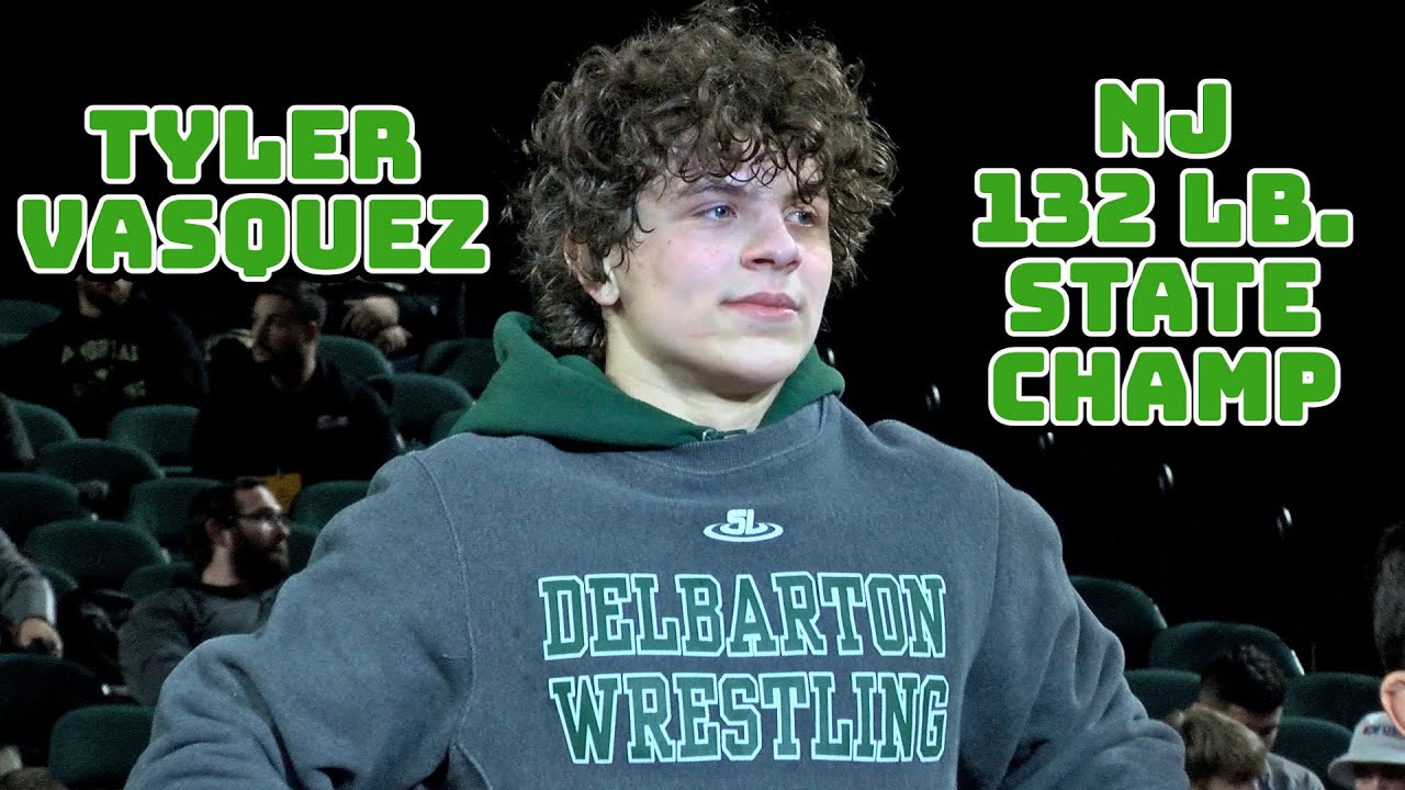 Tyler Vasquez | Delbarton | 2022 132 lb. NJ State Champion | Rematch vs.  Santaniello!