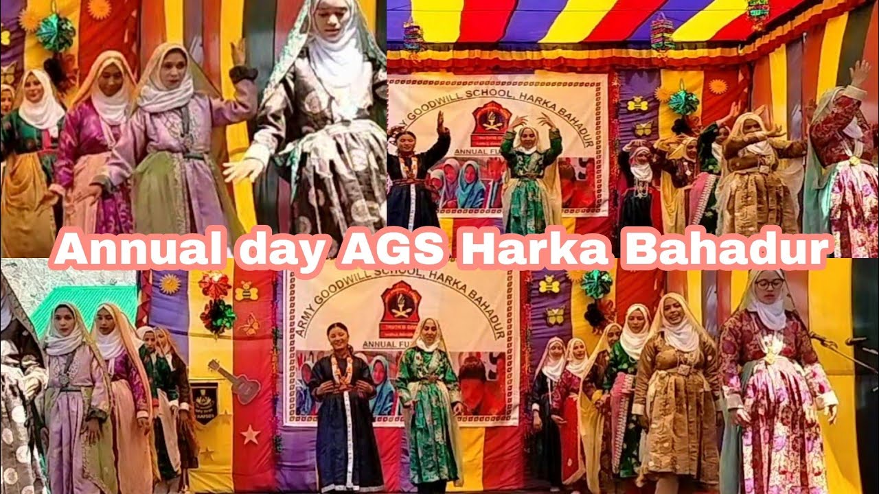 Annual day 2022 celebration at AGS Harka Bahadur kargil
