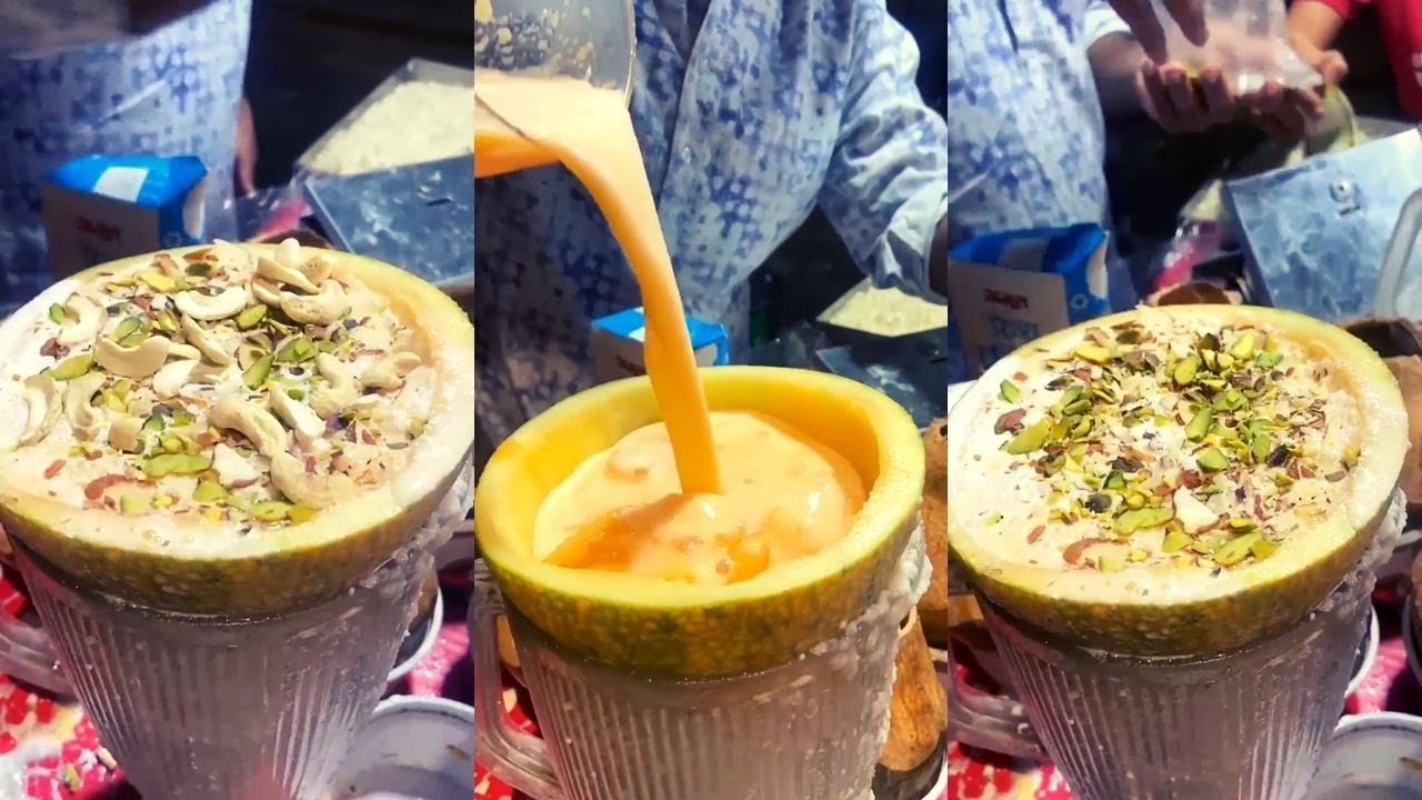 Pin apple Juice Street Food | Pineapple Juice With Milk Recipe | Food Zester.