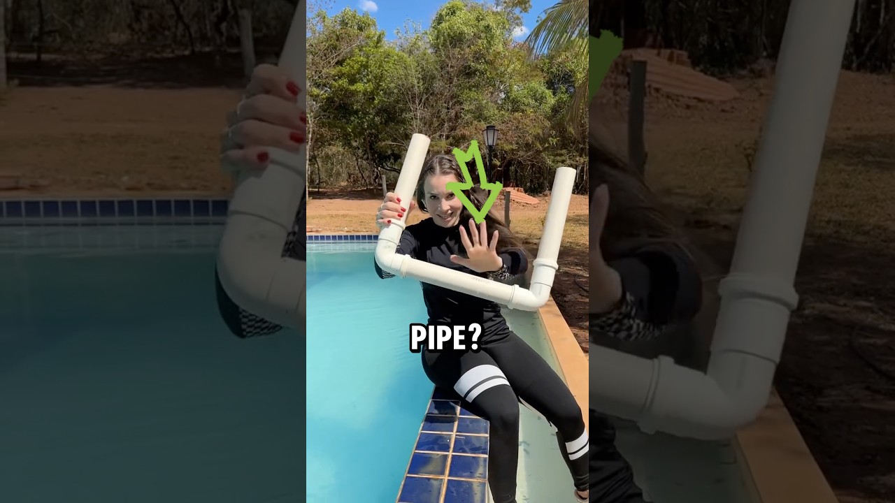 How to Pull Water Out of a Pool with PVC Pipes! 💧🛠️