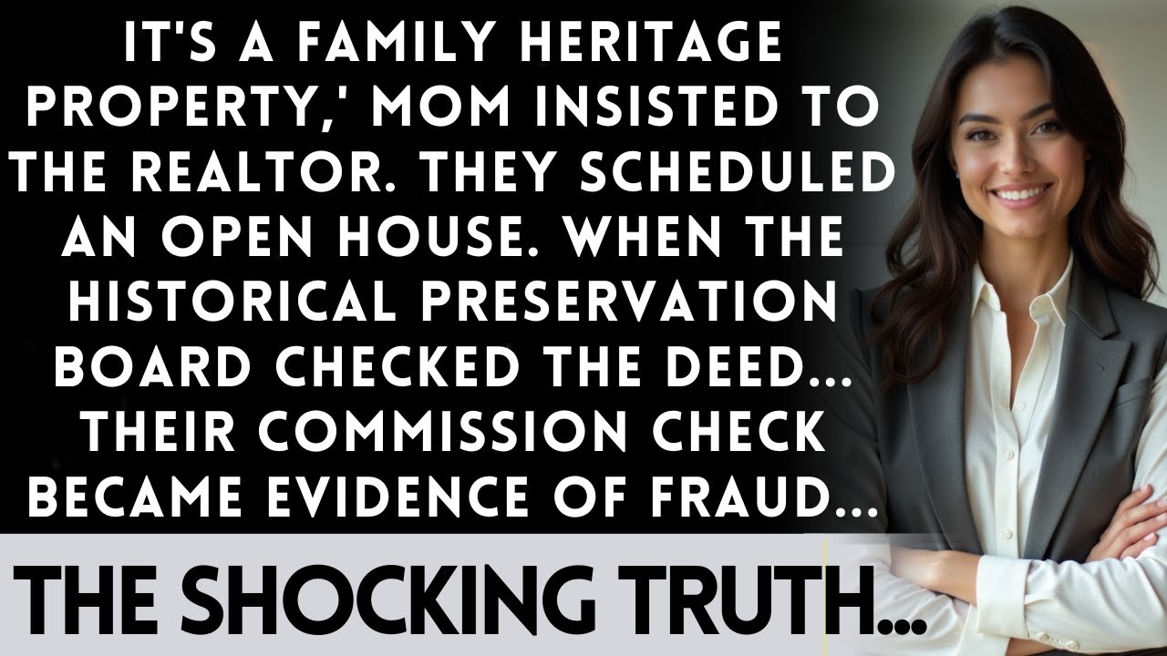 Mother Listed My Historic Home As Hers — Then The Preservation Board Investigated...