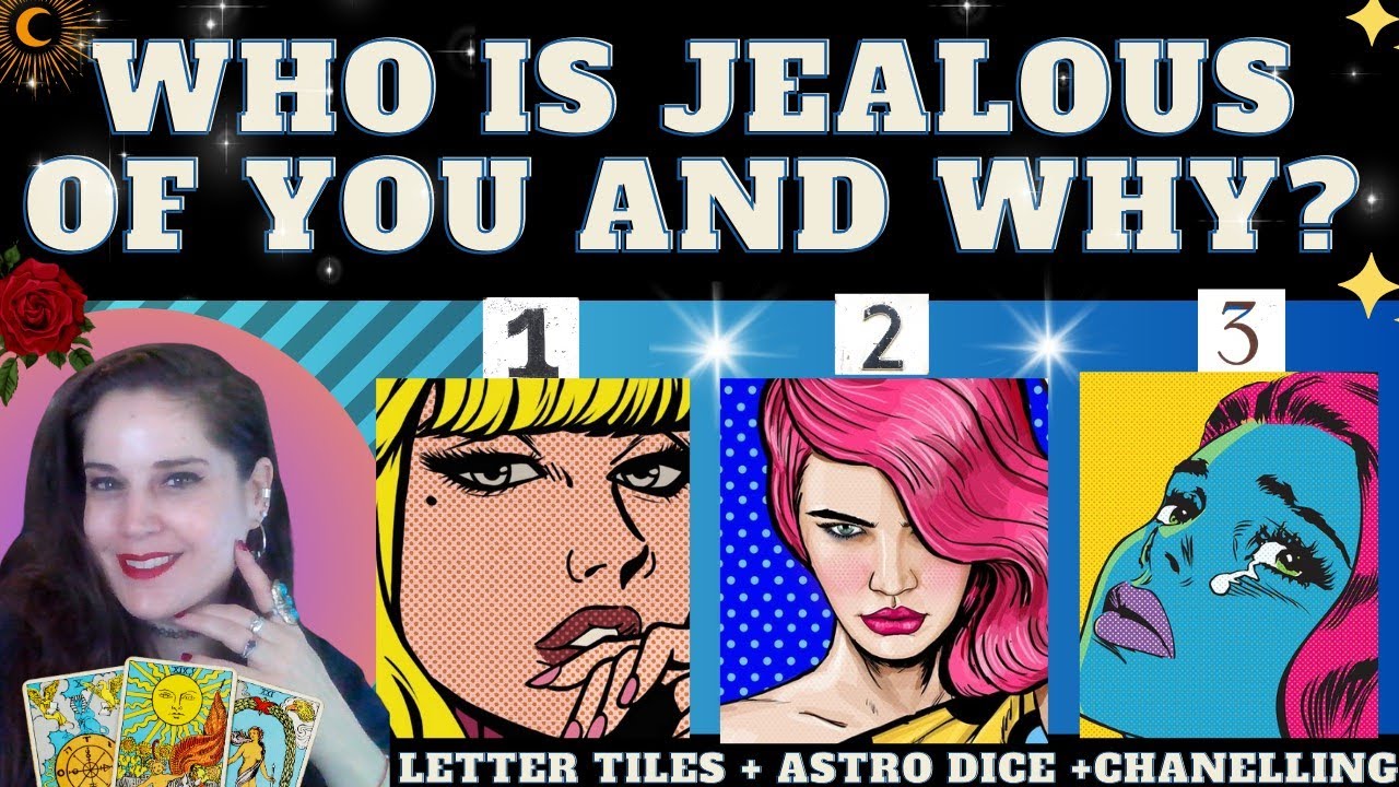 WHO IS JEALOUS OF YOU AND WHY? SPIRIT SPILLS THE TEA!☕TAROT PICK A CARD READING (+initials)