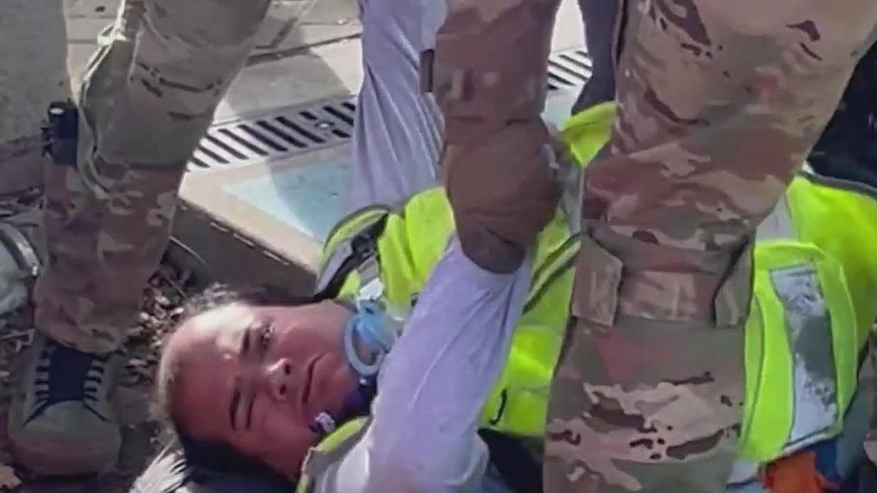 VIDEO: Blind man dragged by federal agents into Portland ICE facility