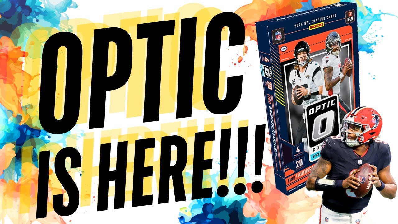 OPENING OUR FIRST BOX OF THE NEW OPTIC FOOTBALL! - 2024 Donruss Optic Football Hobby Box