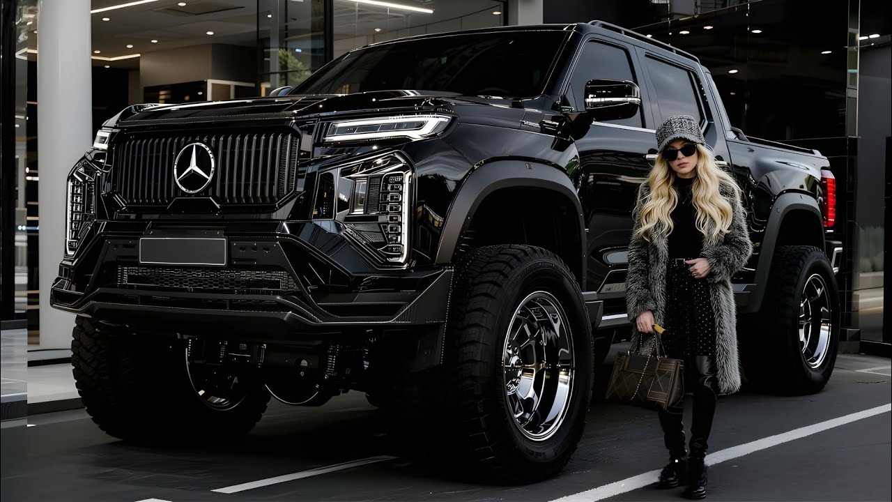 Представлен пикап Mercedes-Maybach GLS 800 2026–2027 годов | Роскошь сочетается с мощью | Убийца ...