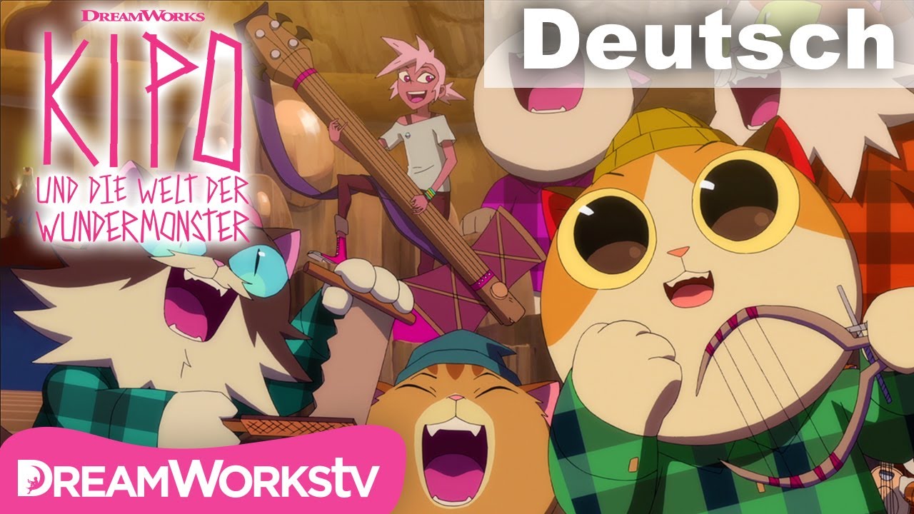 Holzfäller-Katzen-Pfannkuchen | Kipo und die Welt der Wundermonster