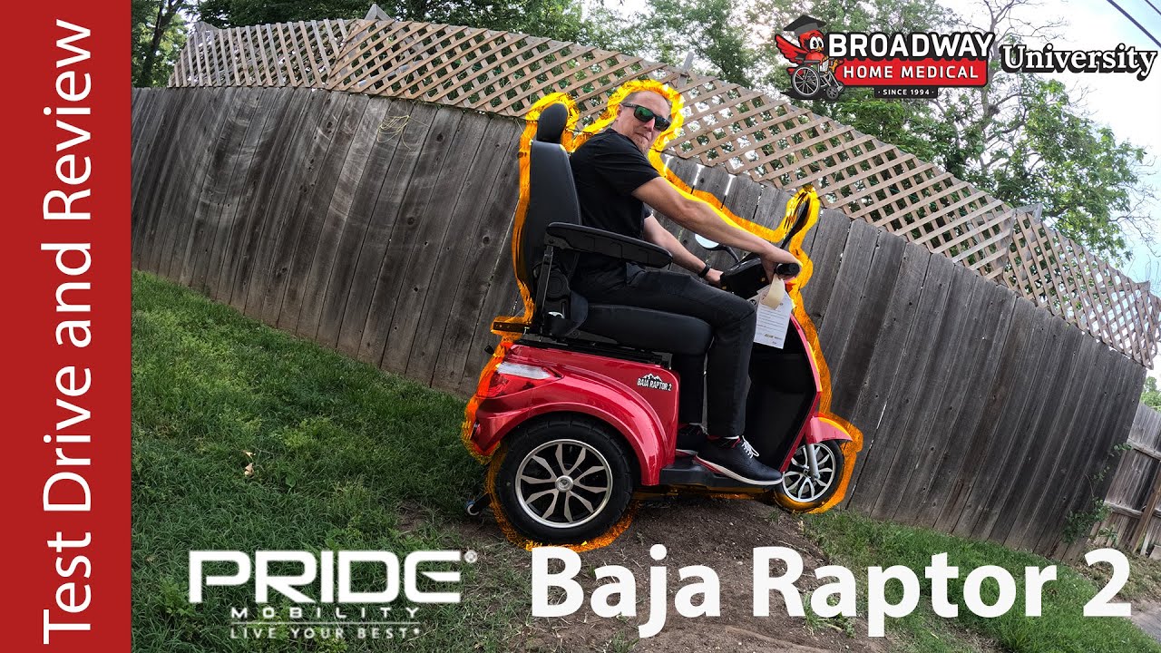First Impressions of the Pride Baja Raptor 2 (3 Wheel) Recreational Scooter