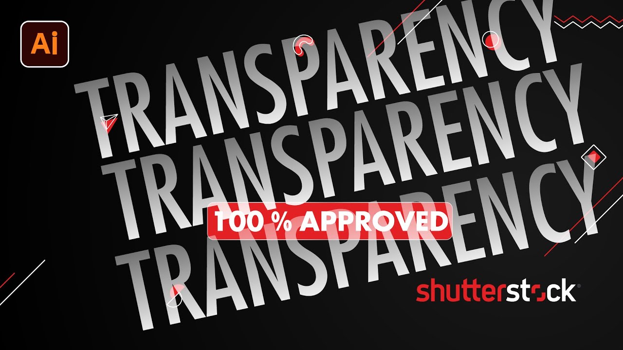 Opacity in Illustrator For Shutterstock Tips in Adobe Illustrator CC 2024 #illustratortutorial