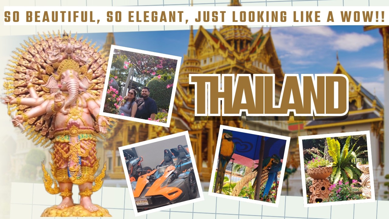 VLOG#4 PART 4 -SO BEAUTIFUL, SO ELEGANT, JUST LOOKING LIKE A WOW!! | THAILAND #vlog #travel #food