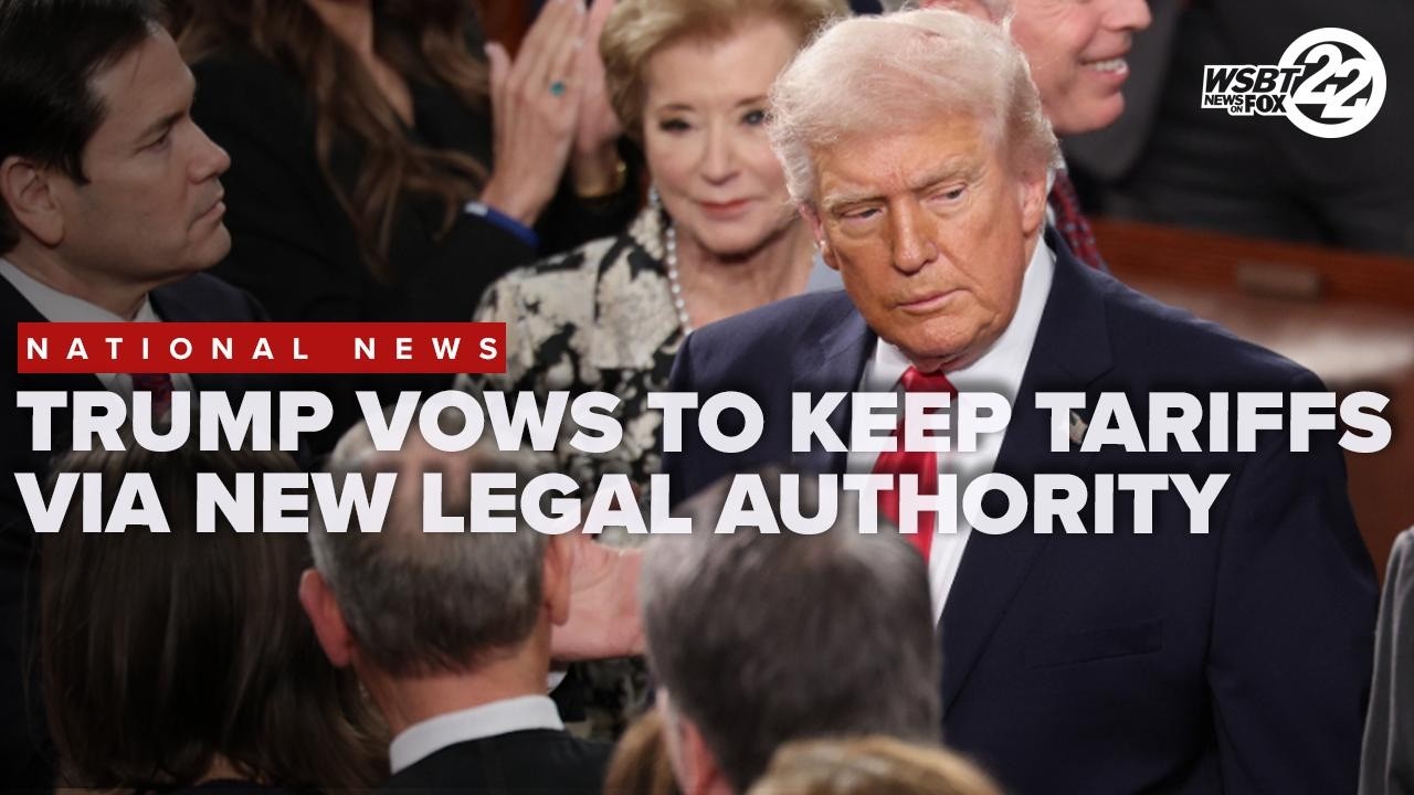 Trump vows to keep tariffs via new legal authority after Supreme Court ruling