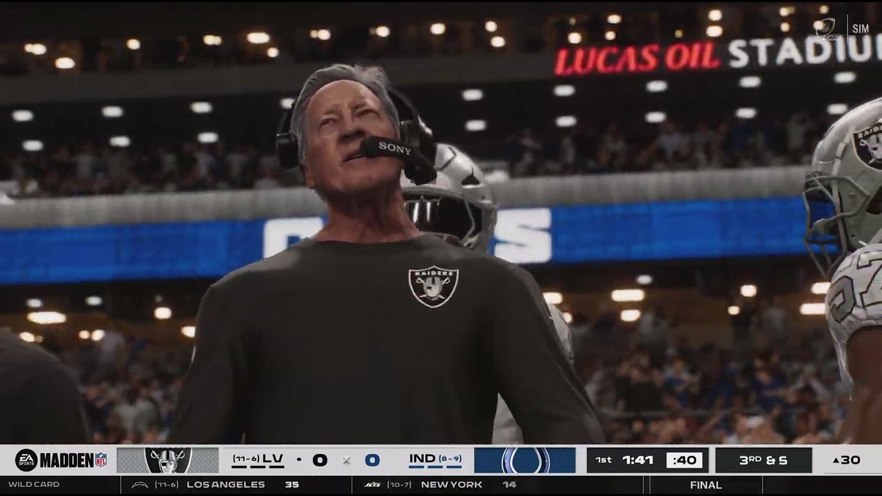 Las Vegas Raiders vs Indianapolis Colts | 2025 NFL Playoffs | AFC Wild Card