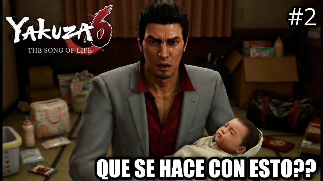 AYUDA COMO SE CUIDA A ESTA COSA !! l YAKUZA 6 (P2)