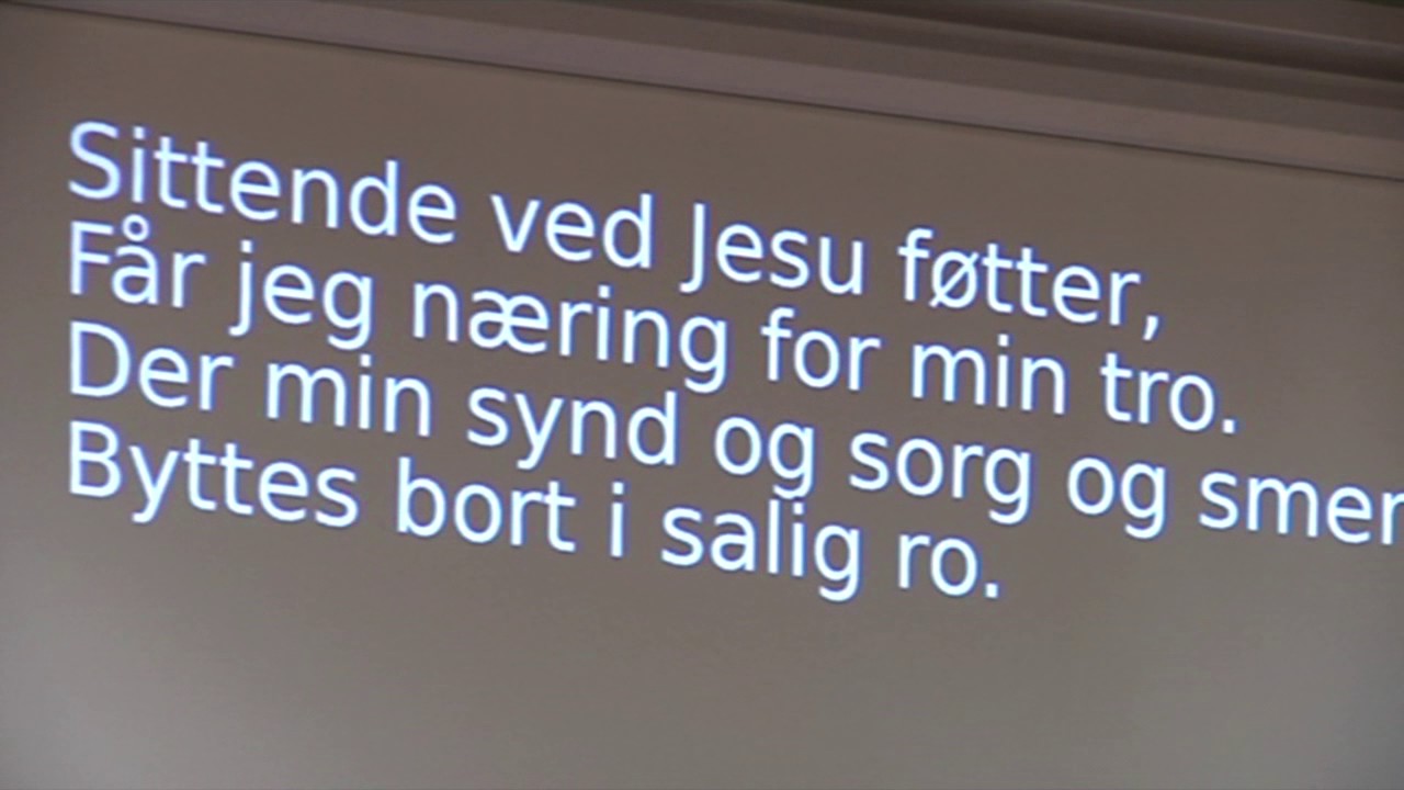 (1379) Allsang: Sittende ved Jesu føtter