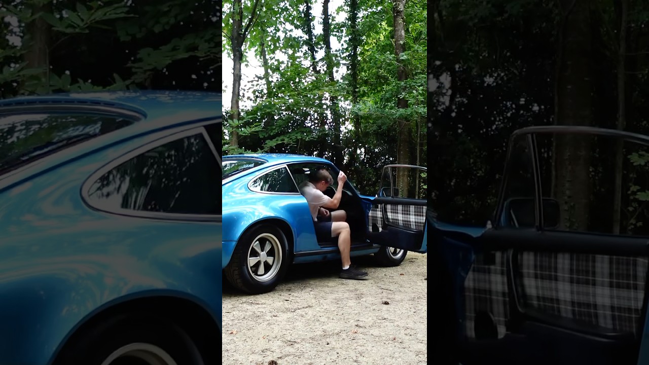 Driving a Sportomatic classic Porsche 911! #cartok #automobile #porschecar