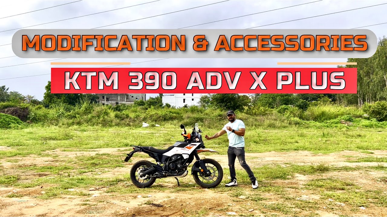 KTM 390 Adventure X Plus 2025 - Modification & Accessories installed #ktm #modified