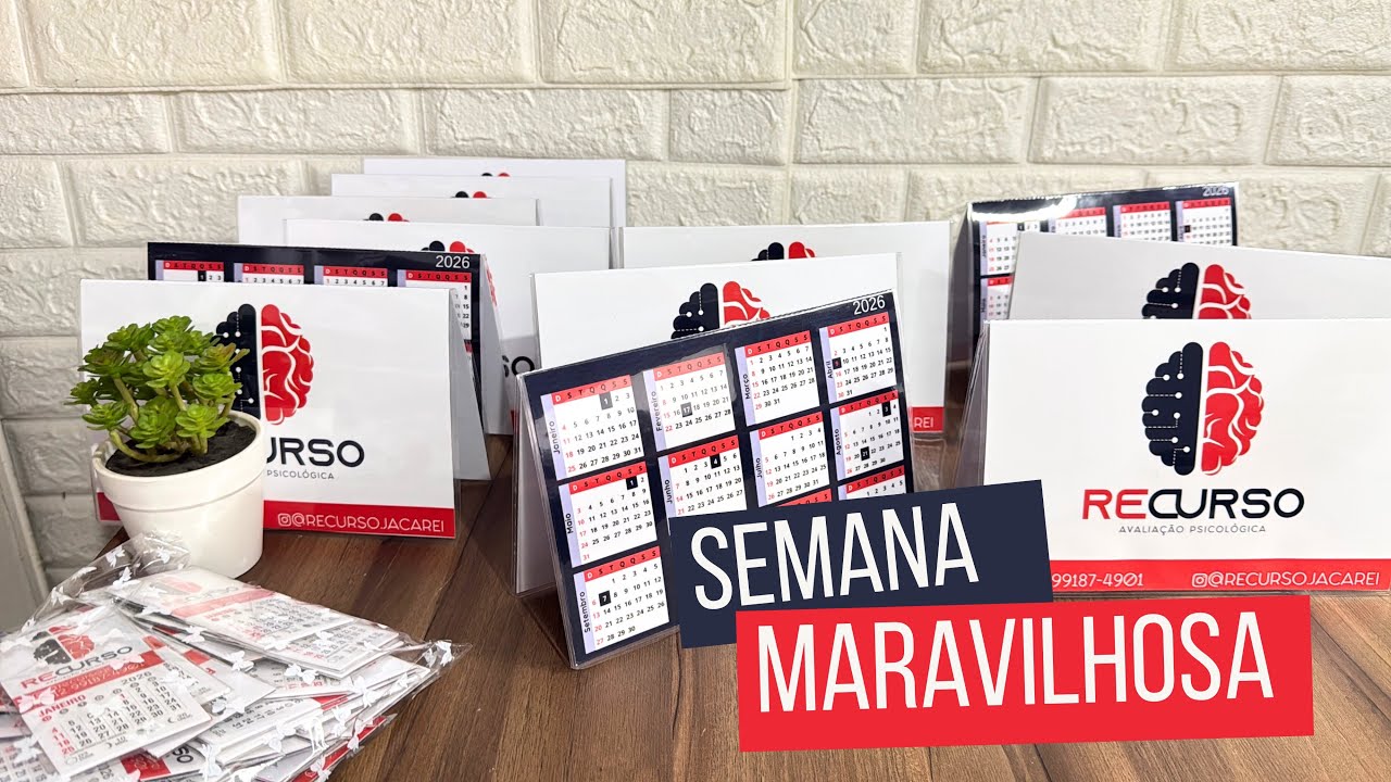 FAZENDO CALENDÁRIO DE MESA, IMPRIMINDO MIOLO, SAINDO TODO DIA NA CORRERIA, PLANNER, SACOLINHAS … 