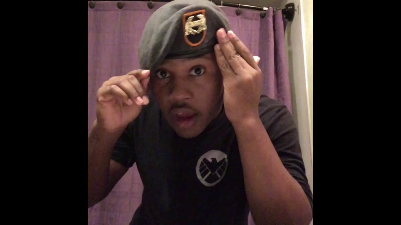 How To Shape A Jrotc Beret