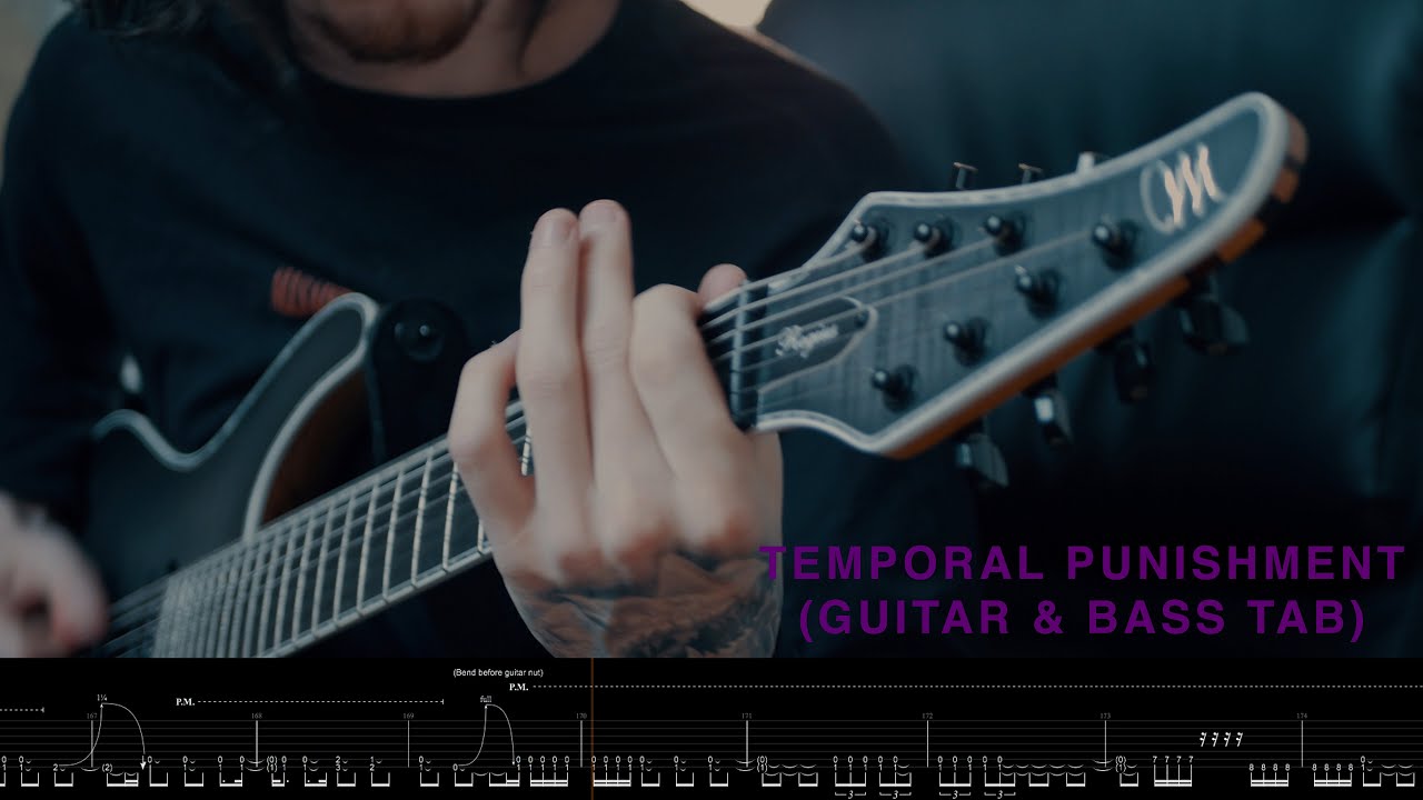Osiah - Temporal Punishment (Guitar Playthrough) w/ Guitar Tab