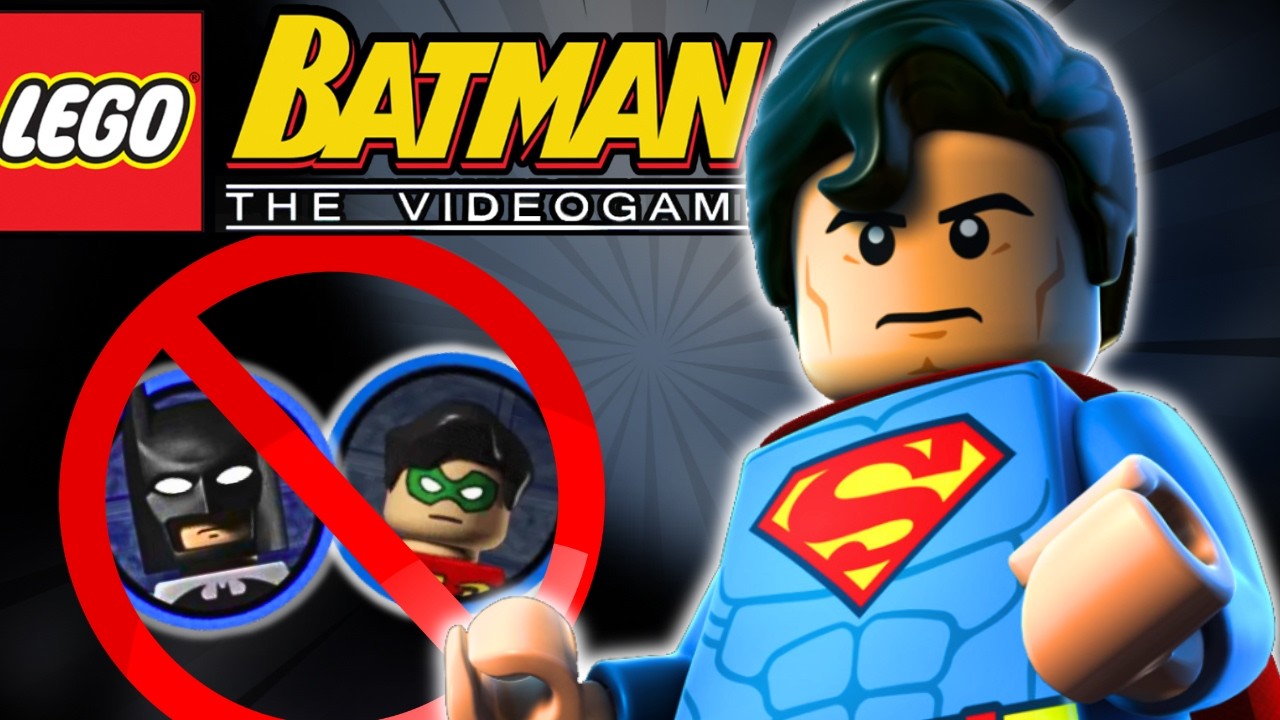 Можно ли пройти LEGO Batman 1, используя ТОЛЬКО Супермена?