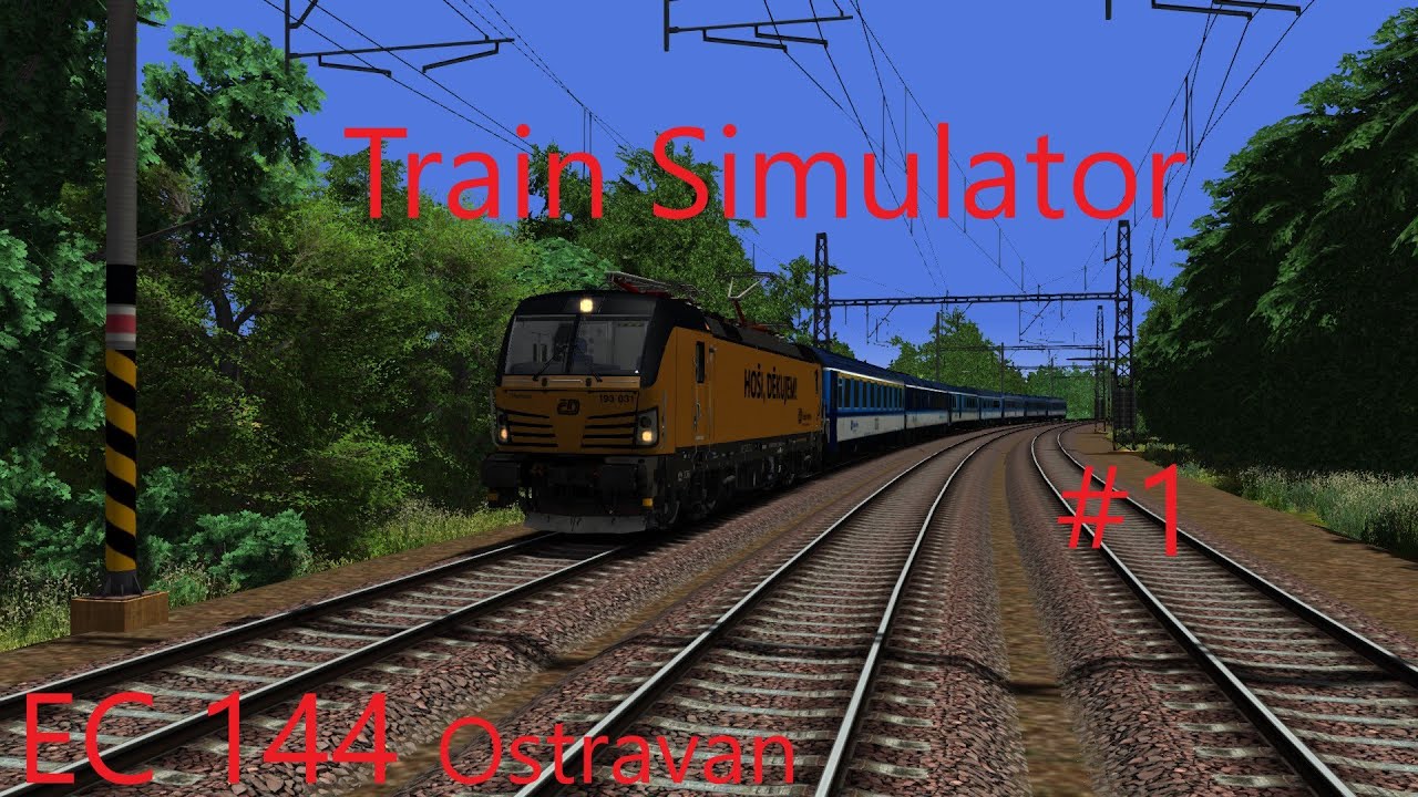 Train Simulator | EC 144 Pradubice hl.n. - Praha hl.n. #1