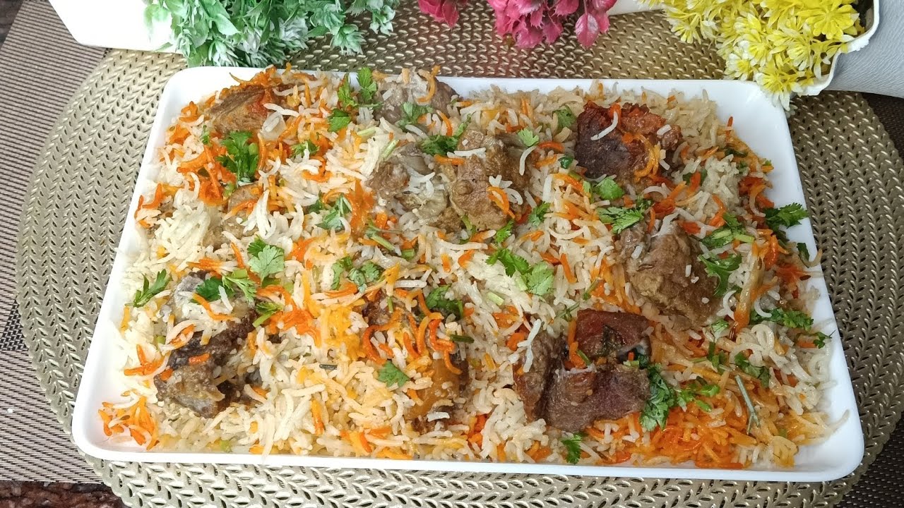 TASTY MURADABADI MUTTON BIRIYANI RECIPE 😋♥️