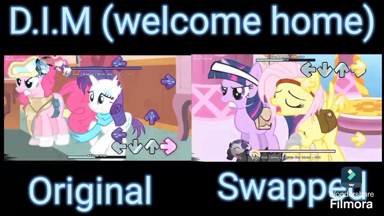 D.I.M(Darkness is magic)- Welcome home original & swapped ver