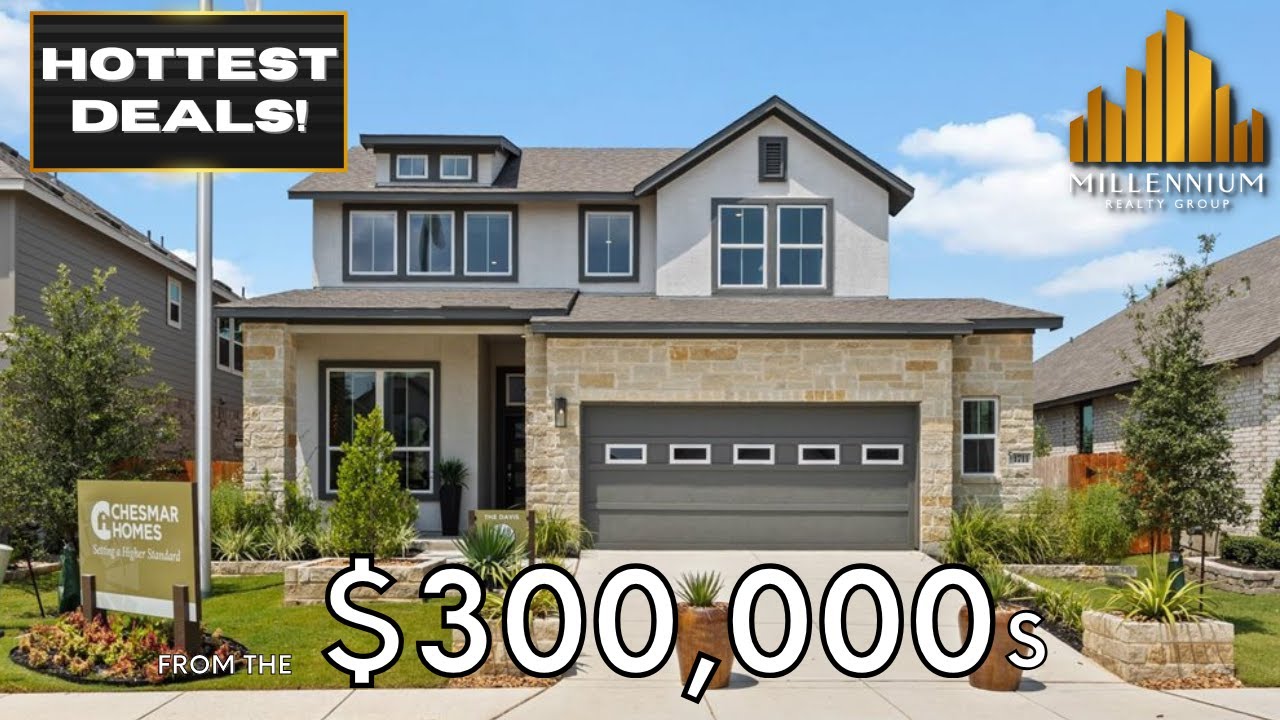Affordable NEW Construction Homes For Sale In Texas!