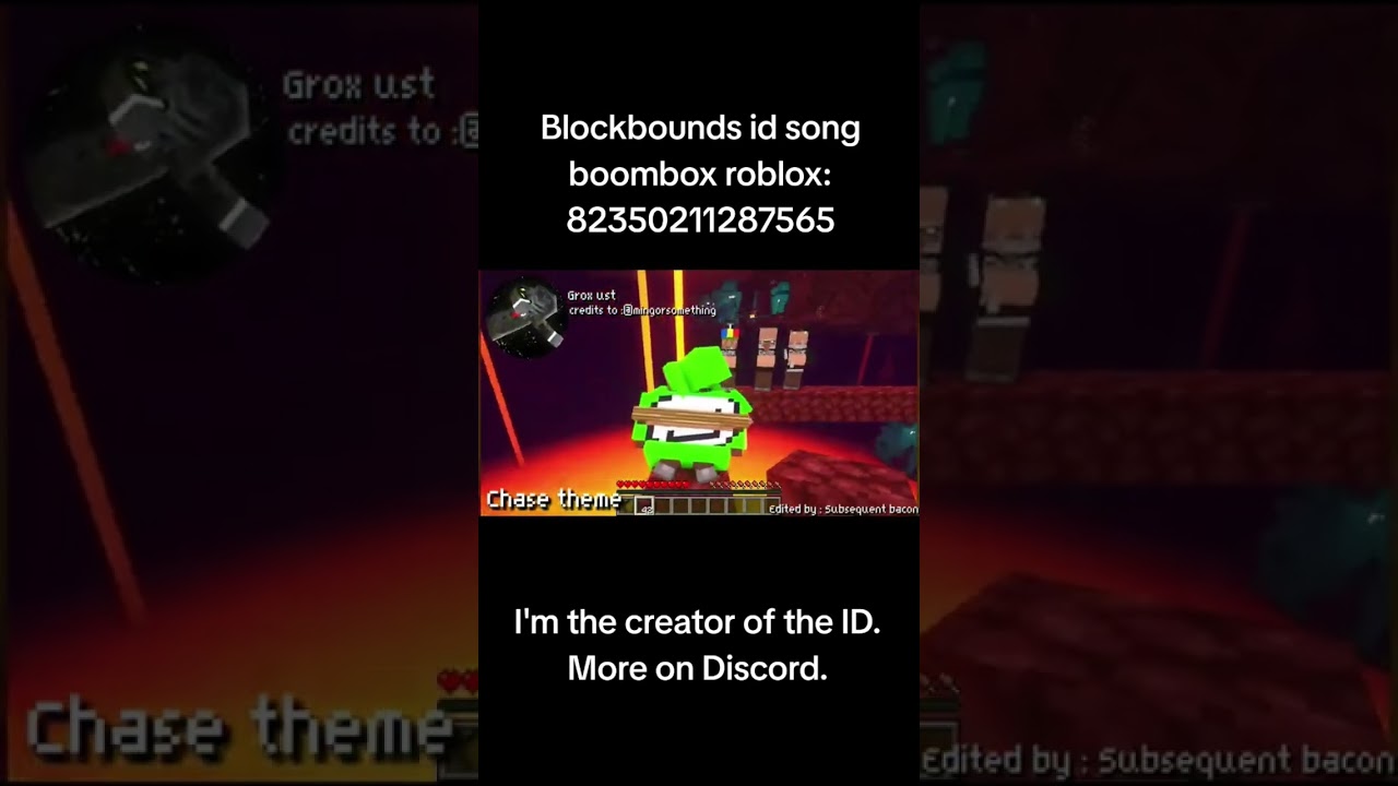 Blockbounds id song boombox roblox 
