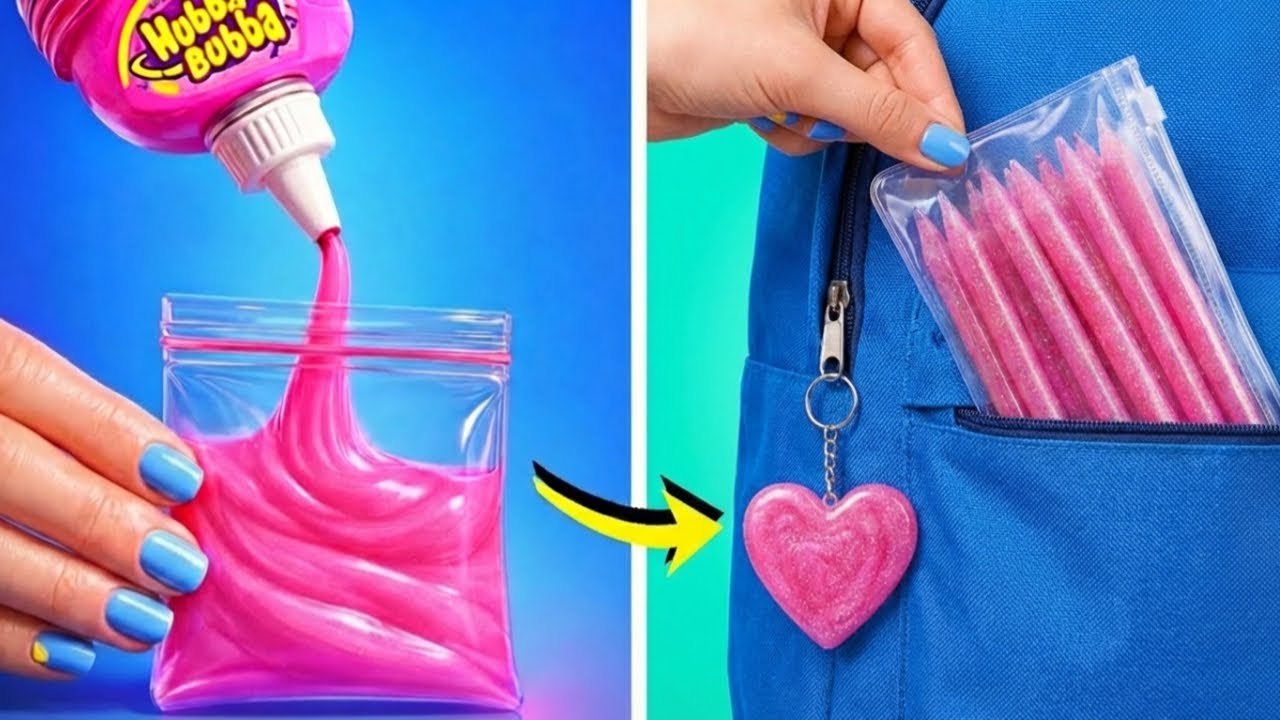 Это нужно каждой девочке! 💖🎒 Школьные лайфхаки