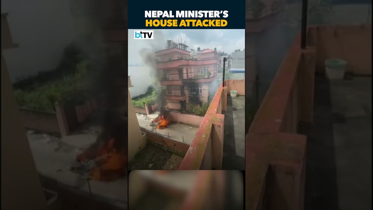 Nepal Protest Turns Violent | Protesters Attack Home Minister Ramesh&nbsp;Lekhak&rsquo;s&nbsp;House