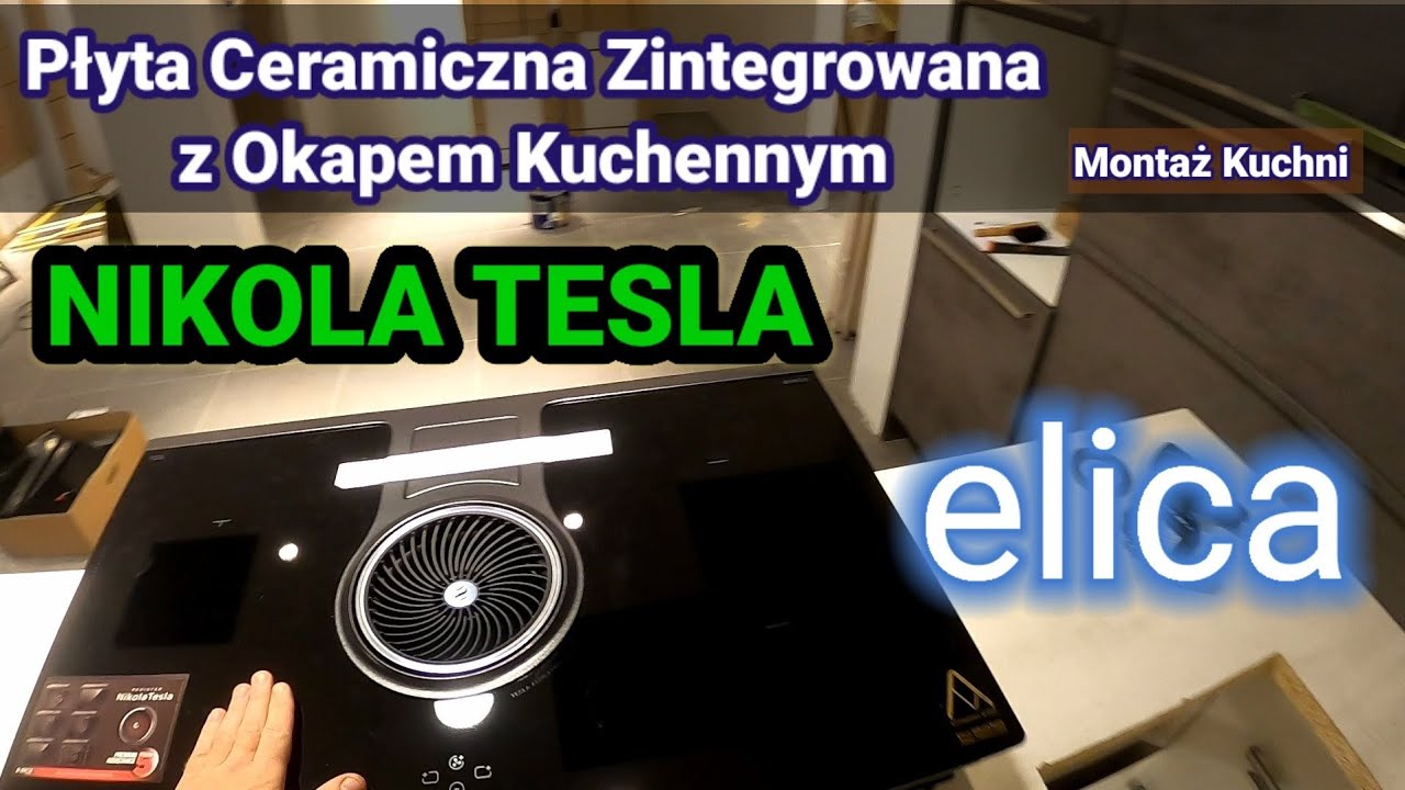 Płyta Ceramiczna  /elica NIKOLA TESLA #Montaż#Kuchni
