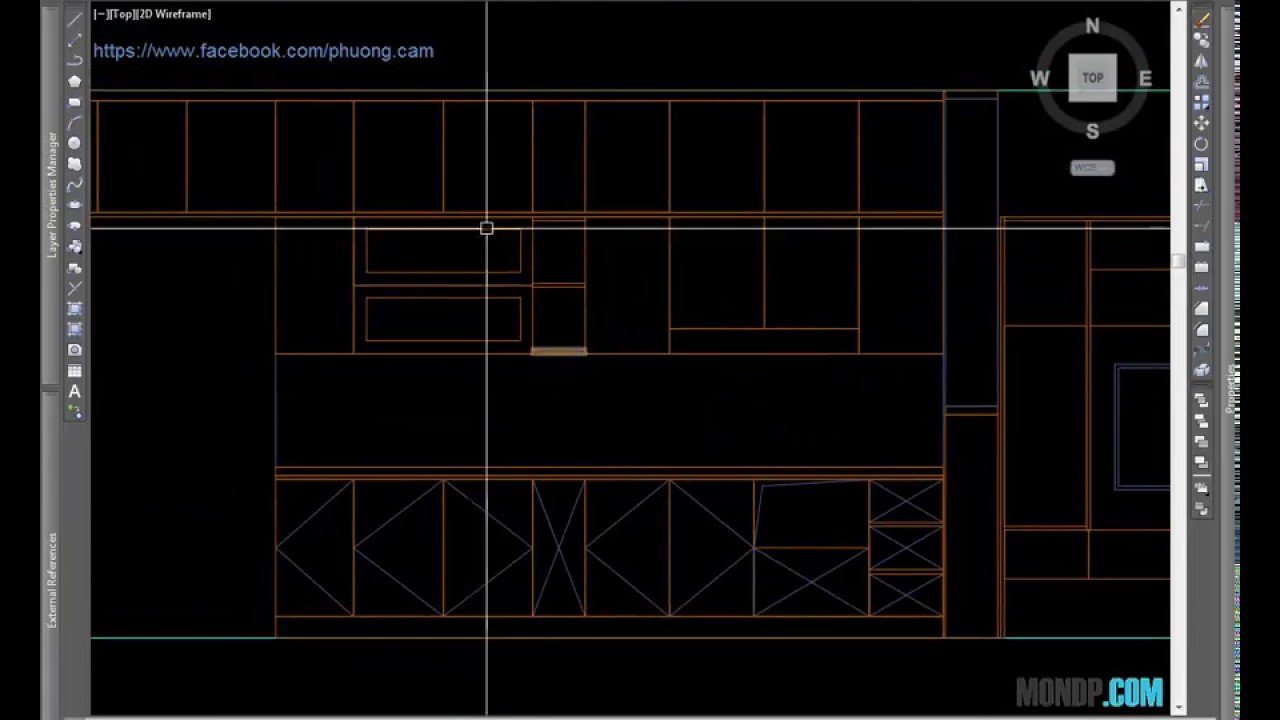 ✔ Autocad Nội Thất - Bài 6 - Triển Khai Tủ Bếp Phần 2 - Autocad PhuongTk | NESA iCAD