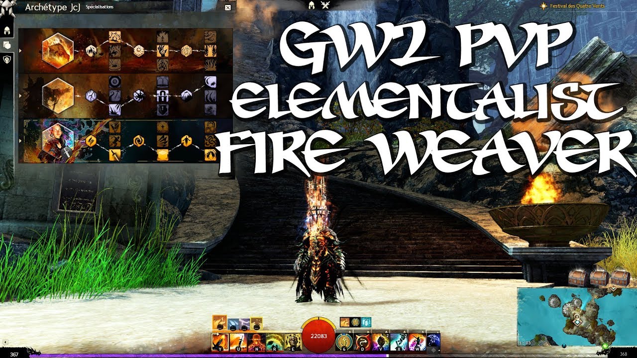 GW2 | Pvp Build | Elementalist Fire Weaver | Ranked Arena