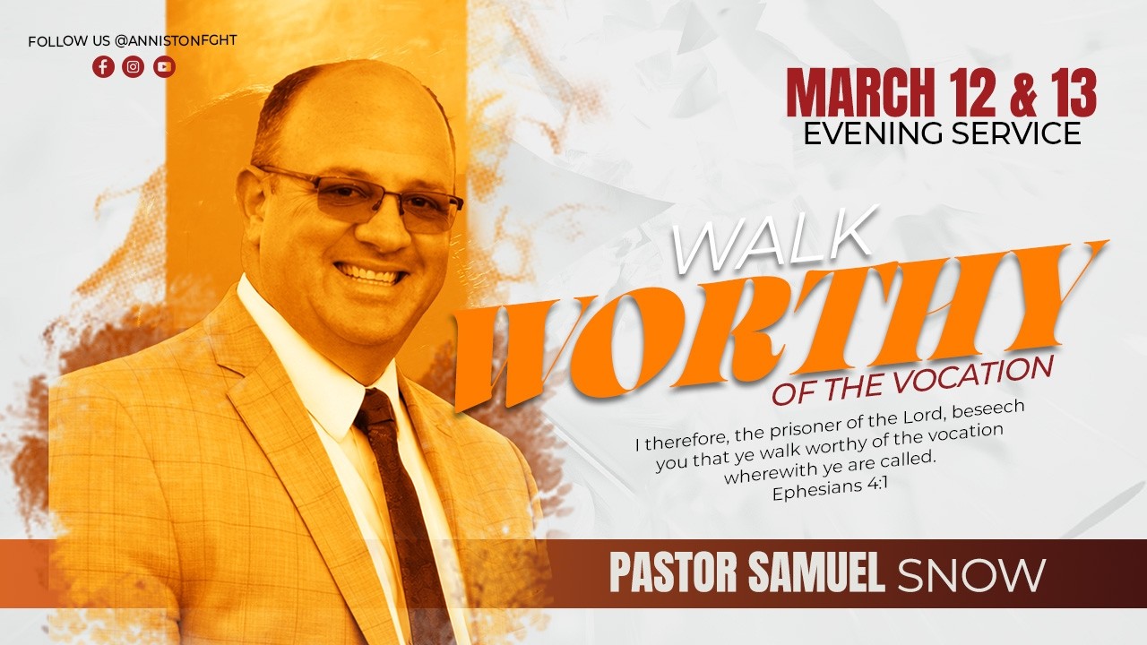 Spring Revival Evening Service | Live Worship - Day 5 | Pastor Samuel Snow