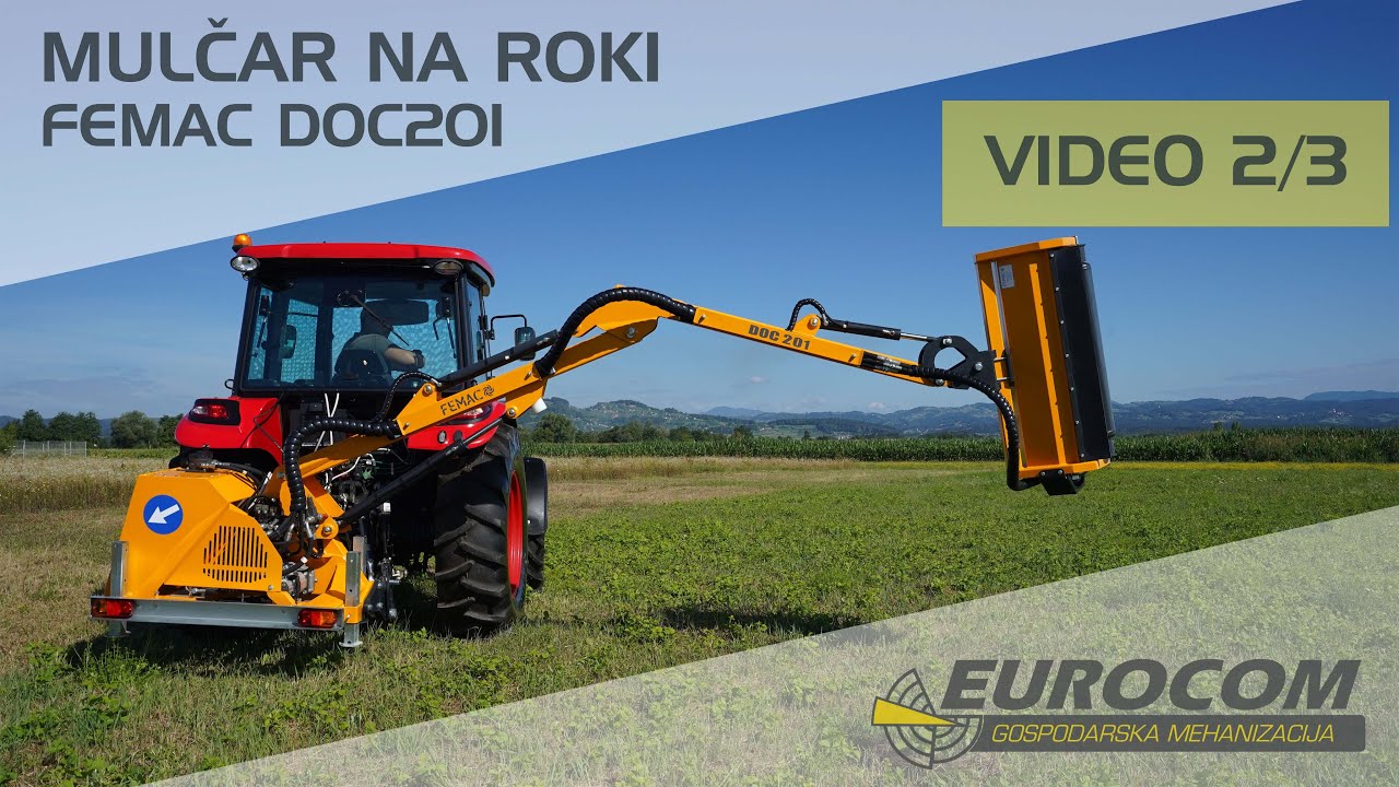 MULČAR NA ROKI  - FEMAC - video 2/3