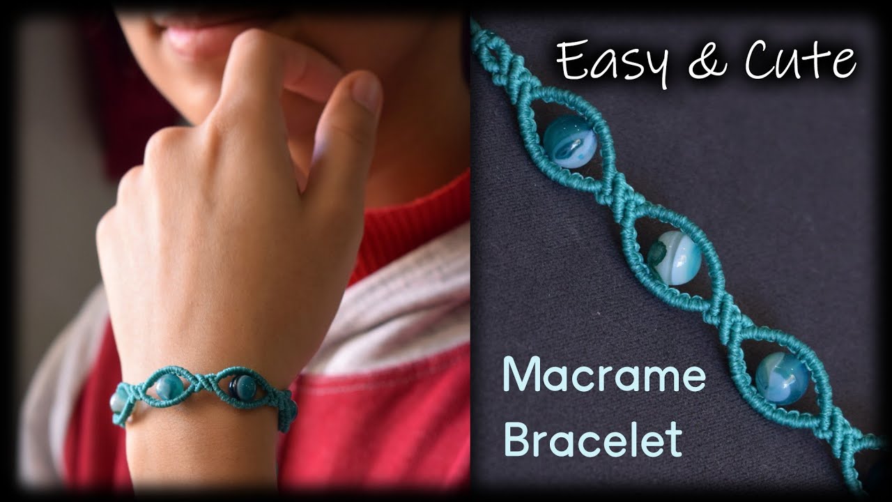 Macrame Tutorial | Easy and Fast Macrame Bracelet Tutorial for Beginners | DIY