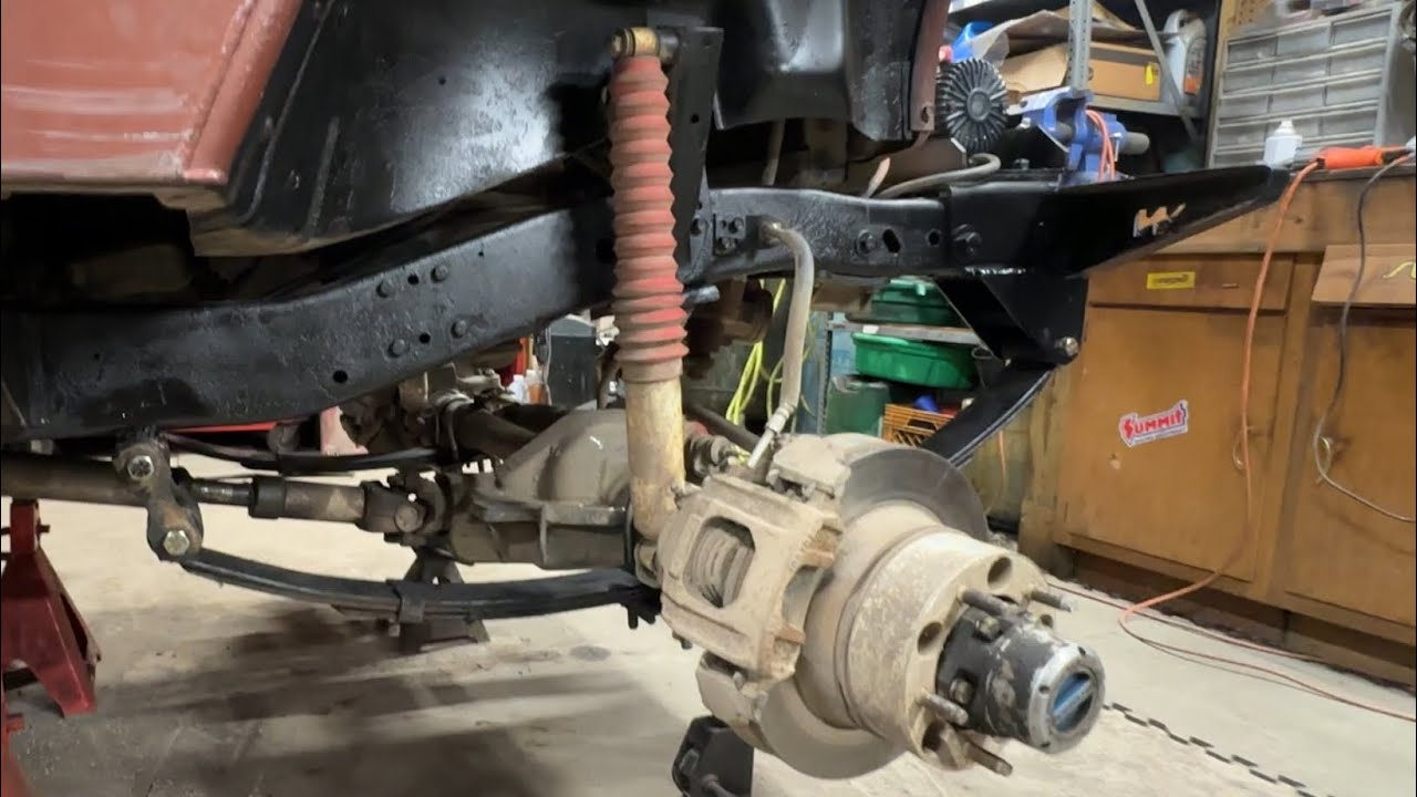 Проект замены скобы подвески Jeep CJ7