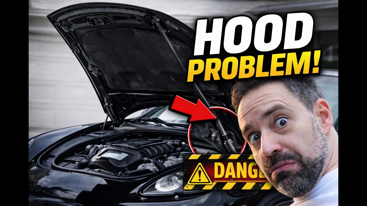 My Porsche Panamera Hood Keeps Trying to Knocked Me Out…